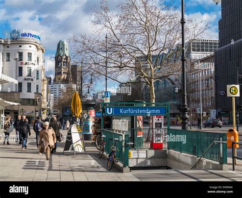 kurfürstendamm shopping street.